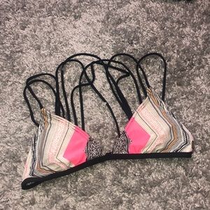 Strapy swim suit top